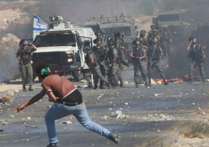 اندلاع مواجهات في بلدة الخضر جنوب بيت لحم