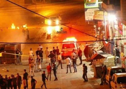 إصابة مواطنين بالرصاص و15 بالاختناق خلال مواجهات مع الاحتلال