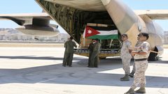 الهيئة الخيرية الأردنية الهاشمية تسير قافلة مساعدات إلى فلسطين