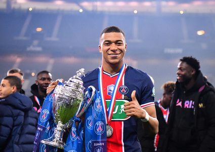 الساحر مبابي يكسر رقمه في كأس فرنسا