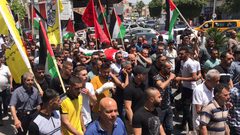 تشييع جثمان الشهيد منتصر جوابرة لمثواه الأخير