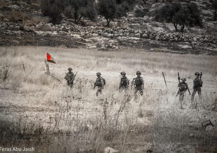 مسيرة بيت دجن الأسبوعية احتجاجًا على إقامة بؤرة استيطانية