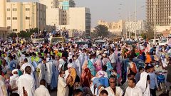 مسيرة حاشدة في موريتانيا نصرة للقدس وفلسطين