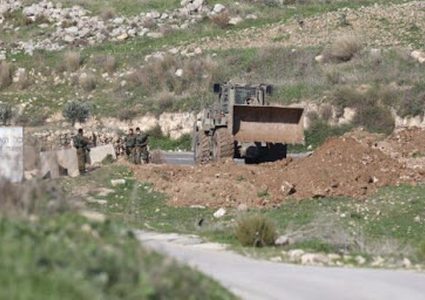 الاحتلال يغلق كافة مداخل قرية دير نظام غرب رام الله