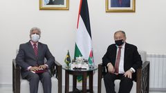 العسيلي يبحث مع السفير البرازيلي التعاون الاقتصادي