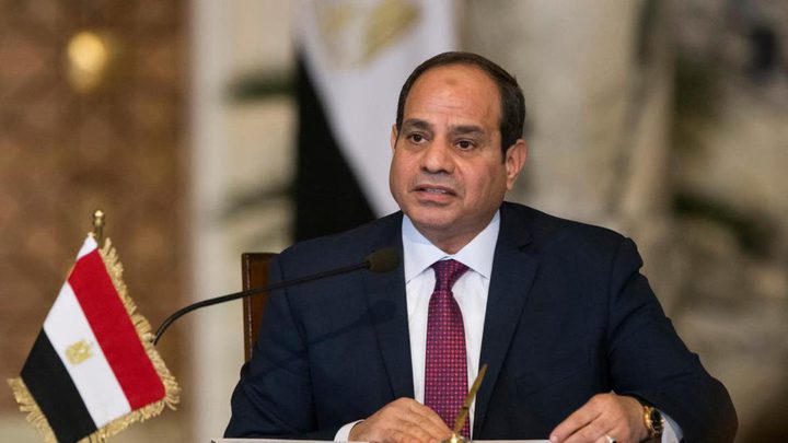 السيسي يؤكد موقف مصر الثابت من القضية الفلسطينية