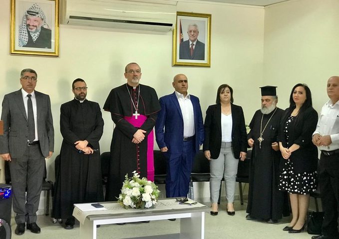 اللجنة الرئاسية لمتابعة شؤون الكنائس تدشن مقبرة بلدة الزبابدة