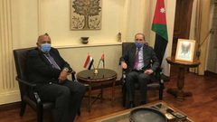 اتفاق مصري أردني على جهود إعادة الإعمار وتثبيت التهدئة