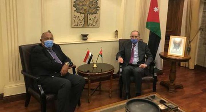 اتفاق مصري أردني على جهود إعادة الإعمار وتثبيت التهدئة