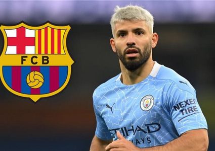 برشلونة يكشف عن ضم أجويرو مع شرط جزائي ضخم