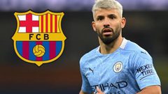 برشلونة يكشف عن ضم أجويرو مع شرط جزائي ضخم