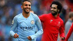 صلاح ومحرز خارج المرشحين للأفضل في إنجلترا