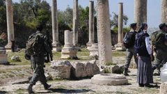 مستوطنون يقتحمون الموقع الأثري في سبسطية وإغلاقه أمام المواطنين