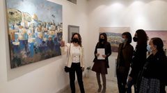 افتتاح المعرض الفني "فلسطين في القلب" بالقاهرة