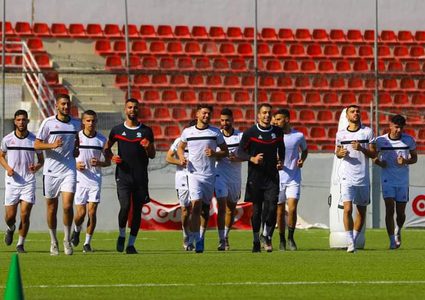 منتخب فلسطين الأولمبي يواصل تحضيراته لخوض الاستحقاقات القادمة