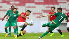 المنتخب السعودي يعزز صدارته بثلاثية في شباك اليمن