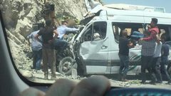 وفاتان وخمس إصابات بحادث سير شرق نابلس