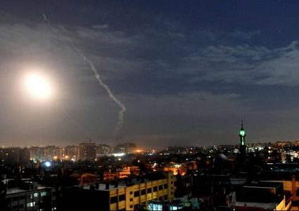 هجوم إسرائيلي على مواقع في محيط دمشق