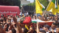 تشيع جثمان الشهيد تيسير عيسة في جنين