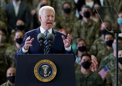 بايدن: لا نسعى لصراع مع روسيا