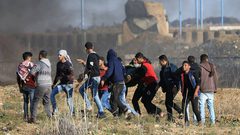 إصابة شاب برصاص الاحتلال شرق محافظة خان يونس