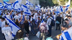 إصابات خلال انطلاق مسيرة الأعلام الاستفزازيّة في القدس المحتلة