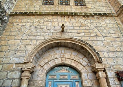 البلدة القديمة في بلدة دير استيا شمال محافظة سلفيت