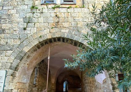 البلدة القديمة في بلدة دير استيا شمال محافظة سلفيت