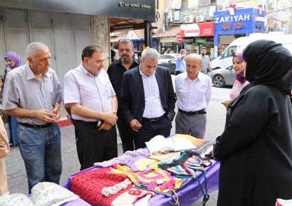 افتتاح سوق قلقيلية الشعبي لدعم المنتج الوطني