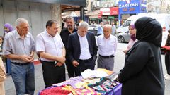 افتتاح سوق قلقيلية الشعبي لدعم المنتج الوطني