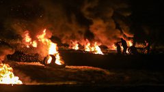 21 إصابة خلال مواجهات "الإرباك الليلي" في بيتا جنوب نابلس