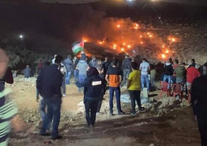 بيت دجن تتبع أسلوب "الإرباك الليلي" في المقاومة الشعبية