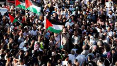 الإفراج عن الموقوفين في رام الله على خلفية التظاهرات