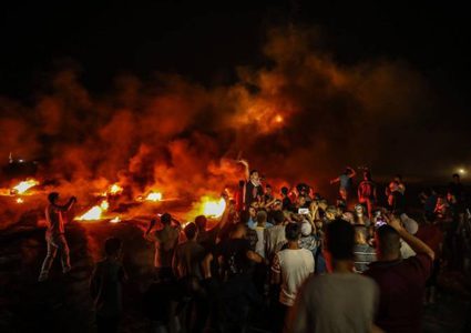 إصابات خلال مواجهات مع الاحتلال في بيتا جنوب نابلس