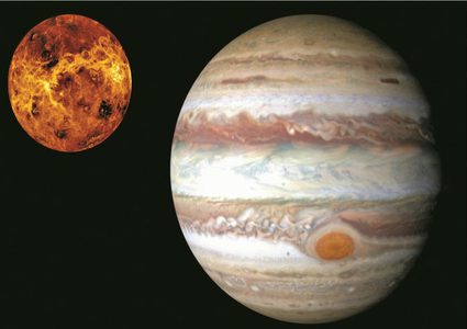 دراسة جديدة تفجر مفاجأة حول كوكبي المشتري والزهرة
