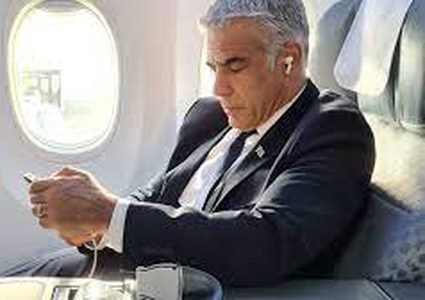 لابيد يصل الإمارات اليوم في أول زيارة رسمية