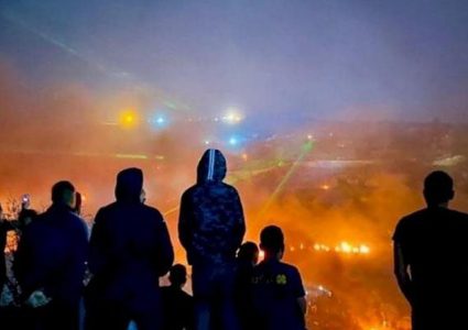 مهرجان حاشد دعما للقدس وبيتا والأسرى المضربين عن الطعام