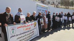 وقفة إسناد للأسير أبو عطوان وتنديدا بسياسات الاحتلال جنوب جنين