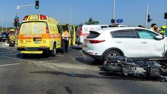 مصرع سائق دراجة نارية بحادث طرق