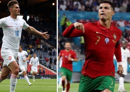 تشيك يشاطر رونالدو صدارة ترتيب هدافي "يورو 2020"