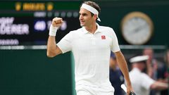 فيدرر يبلغ ربع نهائي ويمبلدون ويدخل تاريخ البطولة