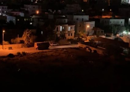 الاحتلال يقتحم ترمسعيا ويستعد لهدم منزل الأسير منتصر شبلي