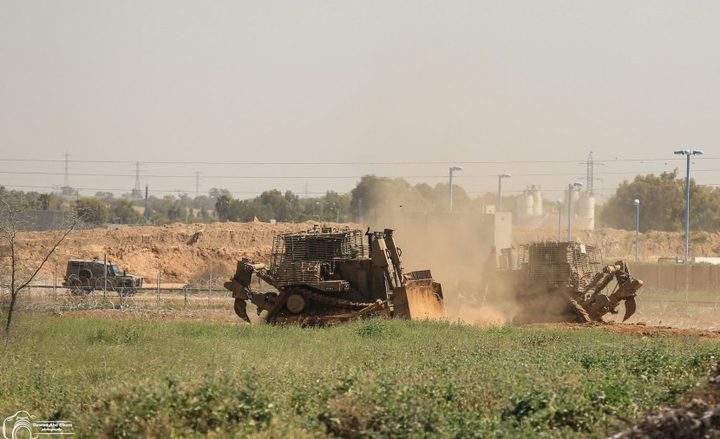 إطلاق نار وتجريف وتوغل للاحتلال شرق خانيونس