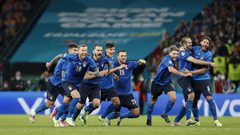 إيطاليا تسقي إسبانيا من كأس ركلات الترجيح وتبلغ النهائي