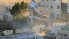 الاحتلال يفجر منزل الأسير منتصر الشلبي في ترمسعيا