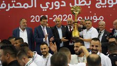 اتحاد الكرة ينظم حفل تتويج لبطل دوري المحترفين