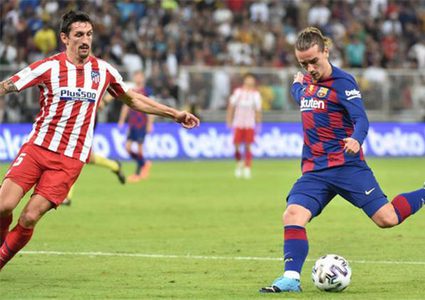 جريزمان بطل صفقة تبادلية بين برشلونة وأتلتيكو