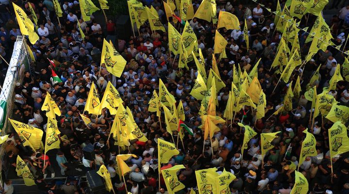 مهرجان جماهيري حاشد في جنين دعما للرئيس وانتصارا للقدس