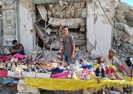 الغزيون يستعدون لاستقبال عيد الأضحى المبارك