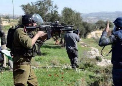الخليل:الاحتلال يحتجز عددا من الصحفيين في قرية التوانة